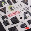 KELIK K48076 F-35B interior 3D decals for Tamiya kit 1/48